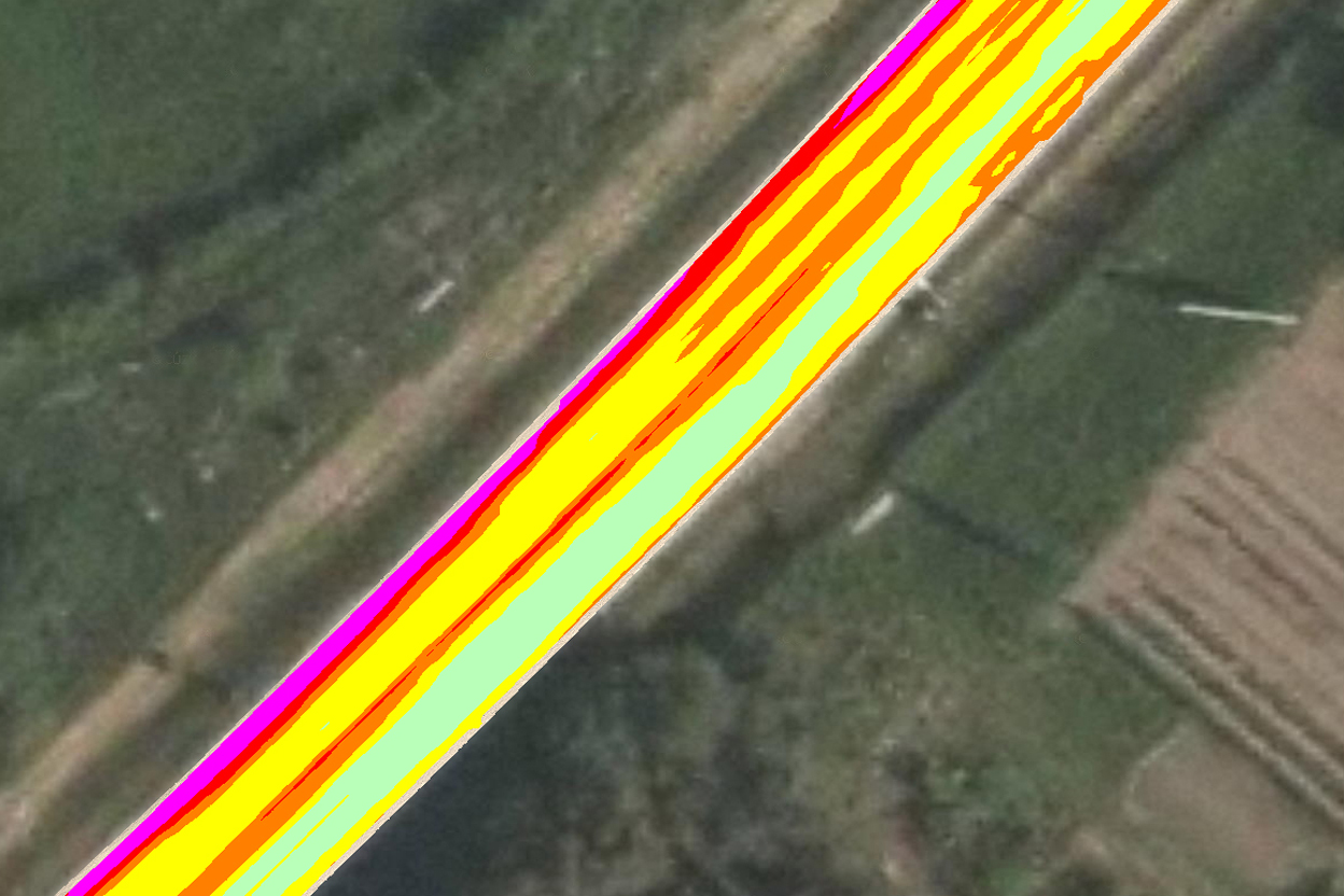 kvalitu podélné rovnosti povrchu vozovky – GEODROM Brno